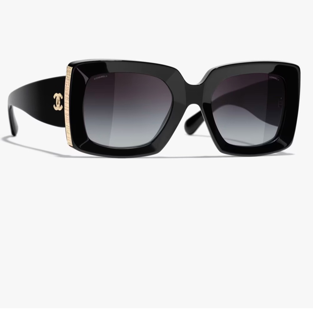 Chanel Black Sunglasses